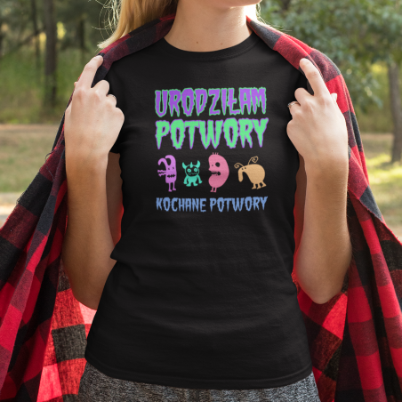 T-shirt lady DTG KOCHANE POTWORY