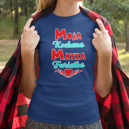 T-shirt lady DTG MATKA FURIATKA