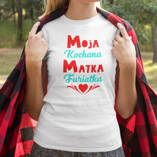 T-shirt lady DTG MATKA...