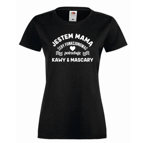 T-shirt lady JESTEM MAMĄ...
