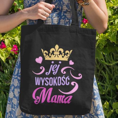 Torba bawełniana/czarna Jej...