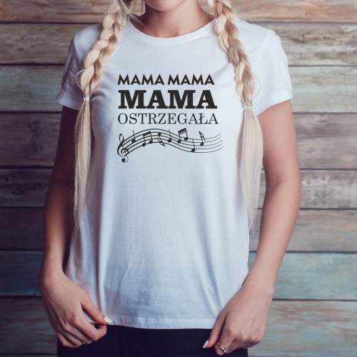 T-shirt lady slim DTG Mama...