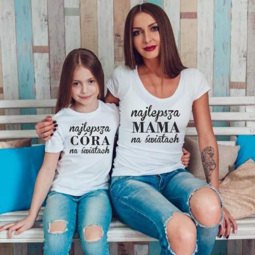 T-shirty dla mamy i córki...