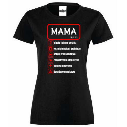 T-shirt lady firma mama