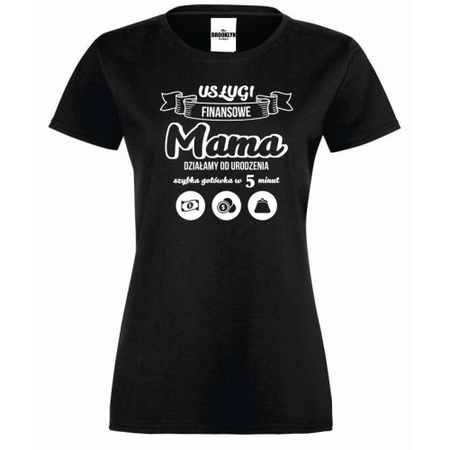 T-shirt lady Usługi...