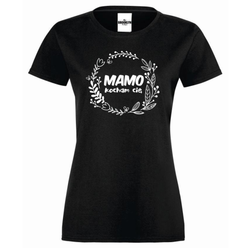 T-shirt lady Mamo kocham cię