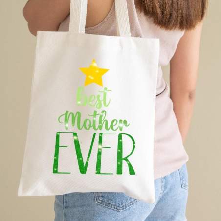 Torba bawełniana ecri Best mother ever