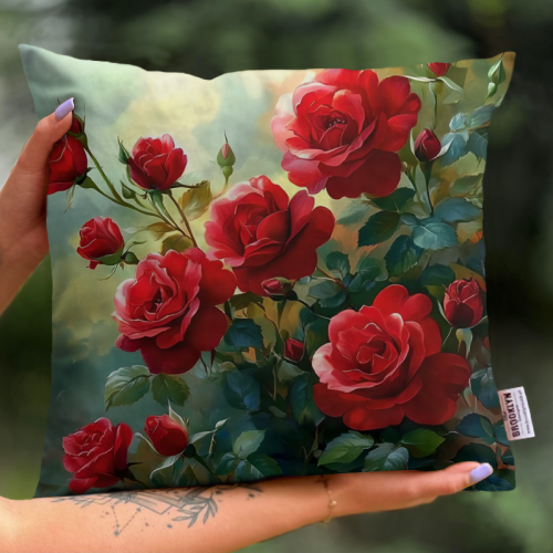 Poduszka wodoodporna | Róże