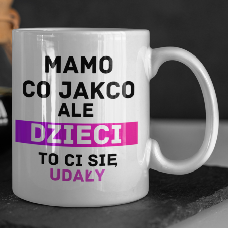 [OUTLET] Kubek | Mamo dzieci to Ci się udały