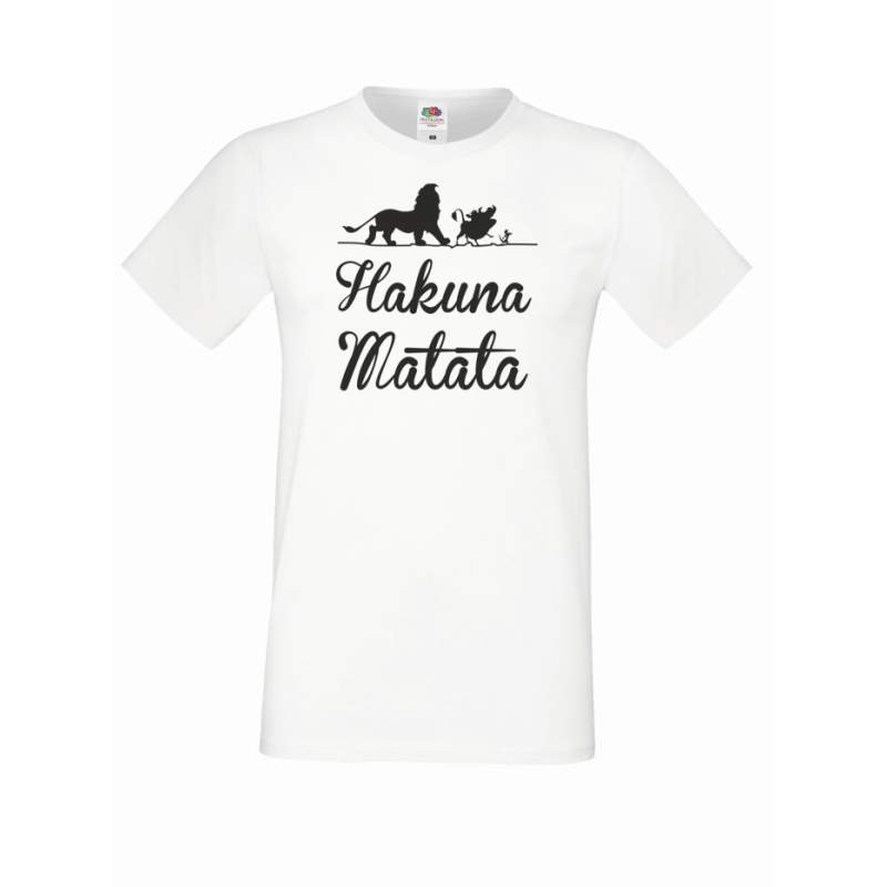 T-shirt oversize HAKUNA MATATA ANIMAL