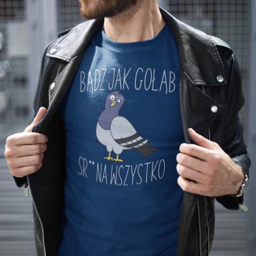 T-shirt oversize DTG bądź...