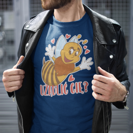 T-shirt oversize DTG Użądlić Cię 2