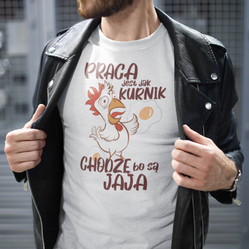 T-shirt oversize DTG Praca...