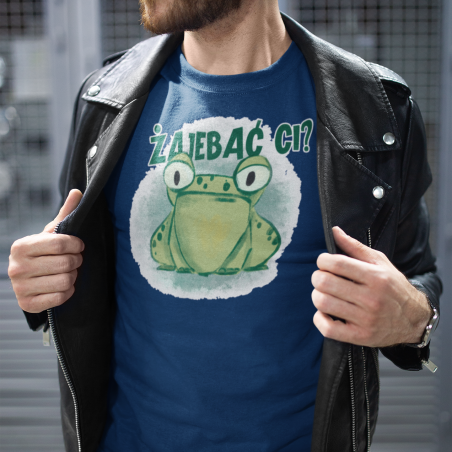 T-shirt oversize DTG Żajebać ci 2