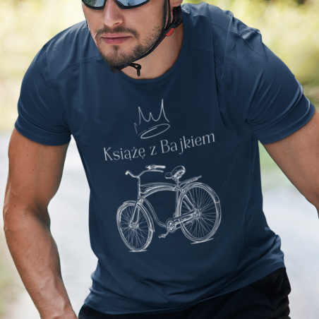 Koszulka męska | Książę Z Bajkiem [OUTLET 2]