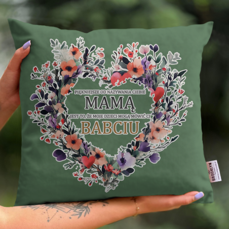 POSZEWKA | Piękniejsze Od Nazywania Ciebie Mamą - Serce Wianek [OUTLET 2]