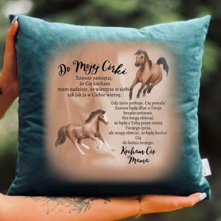 Poszewka| Do Mojej Córki, Kocham Cię Mama [OUTLET 2]