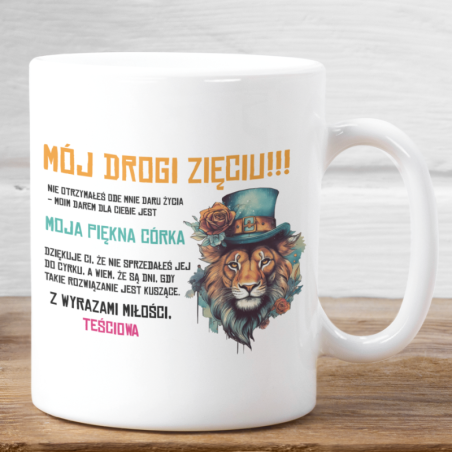 Kubek | Mój Drogi Zięciu - Z Wyrazami Miłości Teściowa [OUTLET 2]