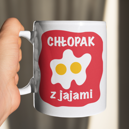Kubek | Chłopak Z Jajami