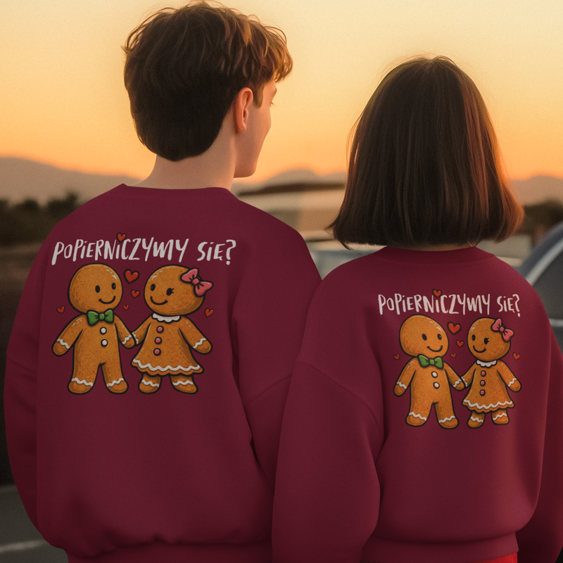 Bluzy dla Par bez kaptura |...