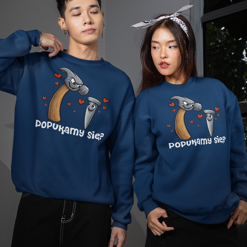 Bluzy dla Par bez kaptura |...