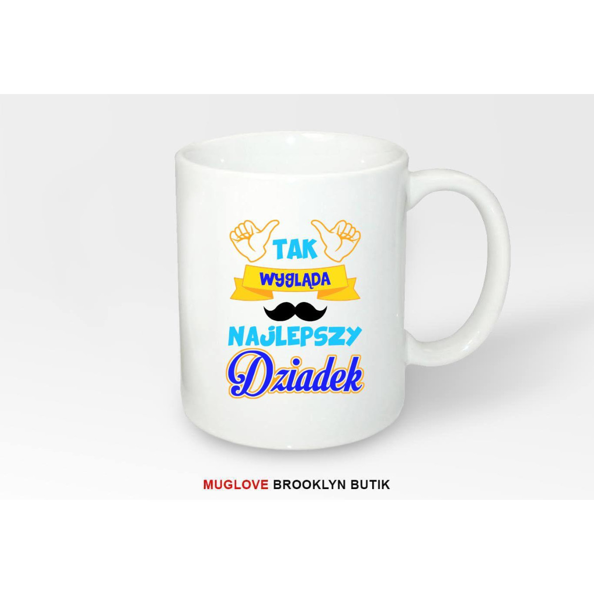 Kubek z nadrukiem NAJLEPSZY DZIADEK NA ŚWIECIE