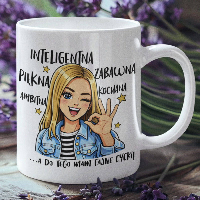 Kubek | Inteligenta, Piękna...