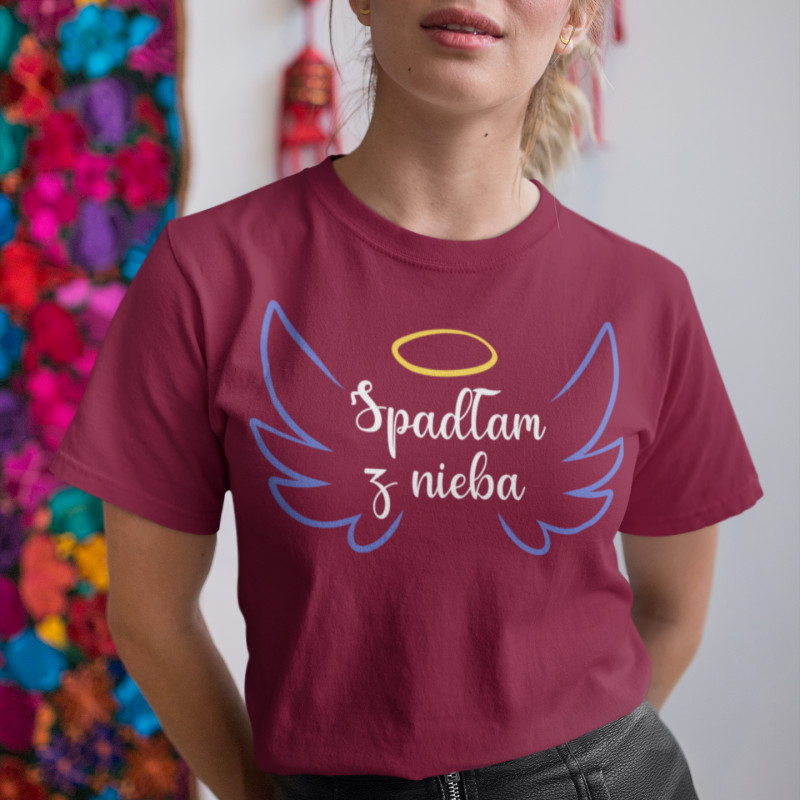 Koszulka damska | Spadłam Z...