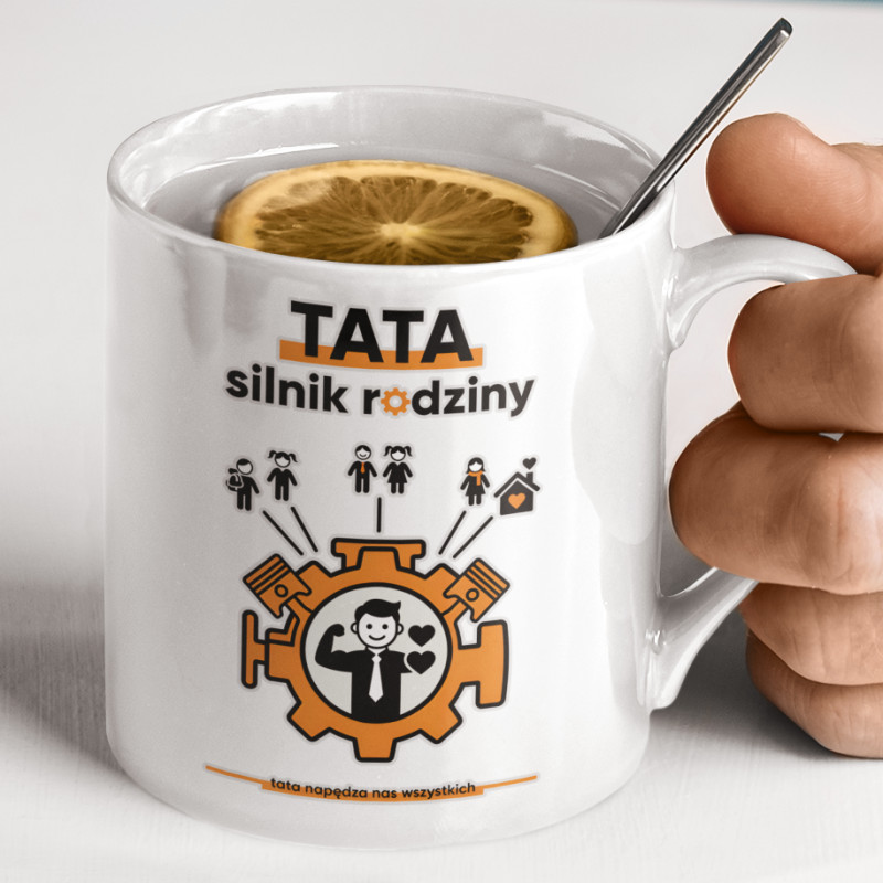 Kubek | Tata - Silnik Rodziny