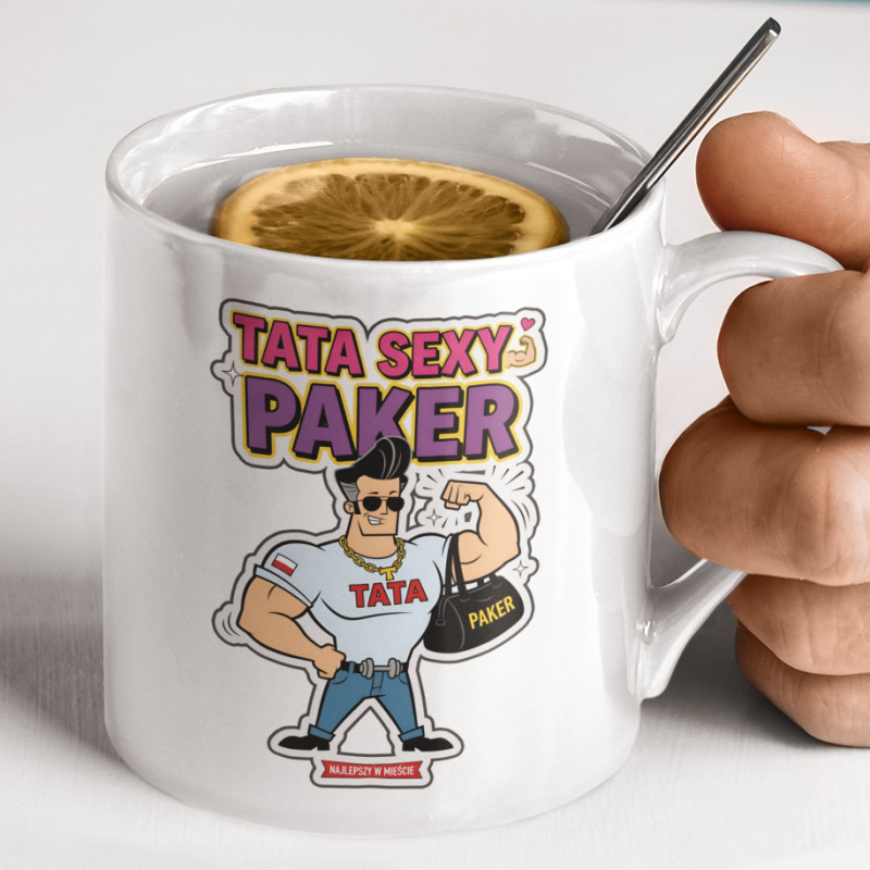 Kubek | Tata - Sexy Paker