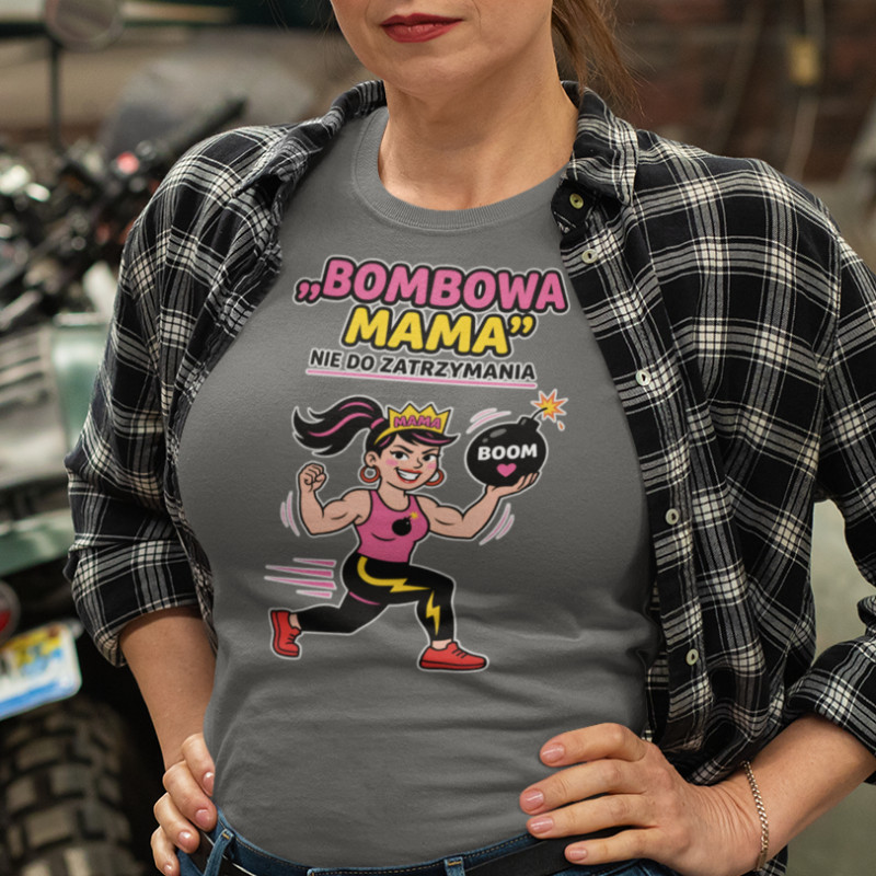 Koszulka damska | Bombowa Mama