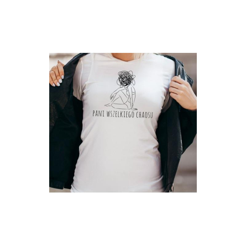 T-shirt lady slim DTG cactus