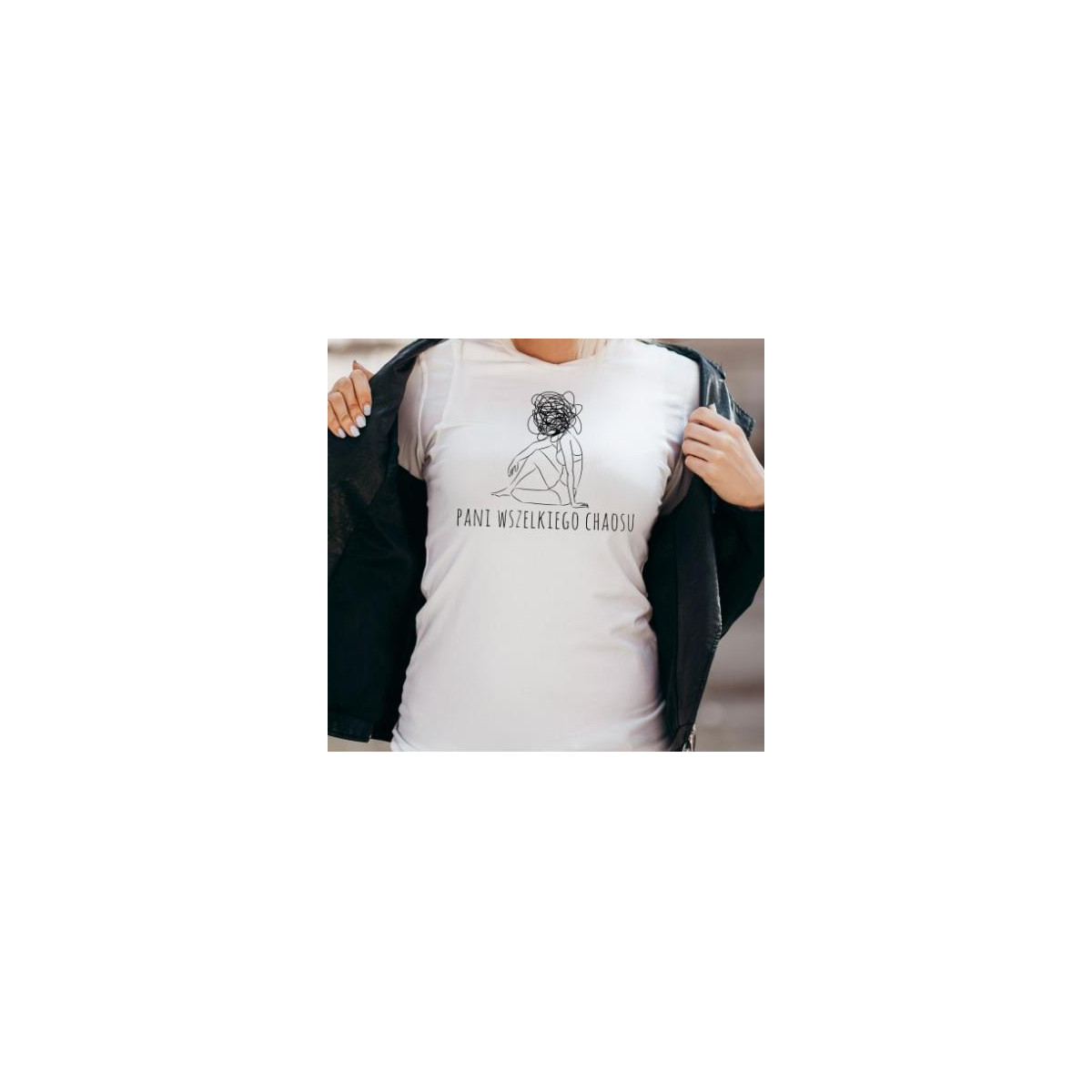 T-shirt lady slim DTG cactus