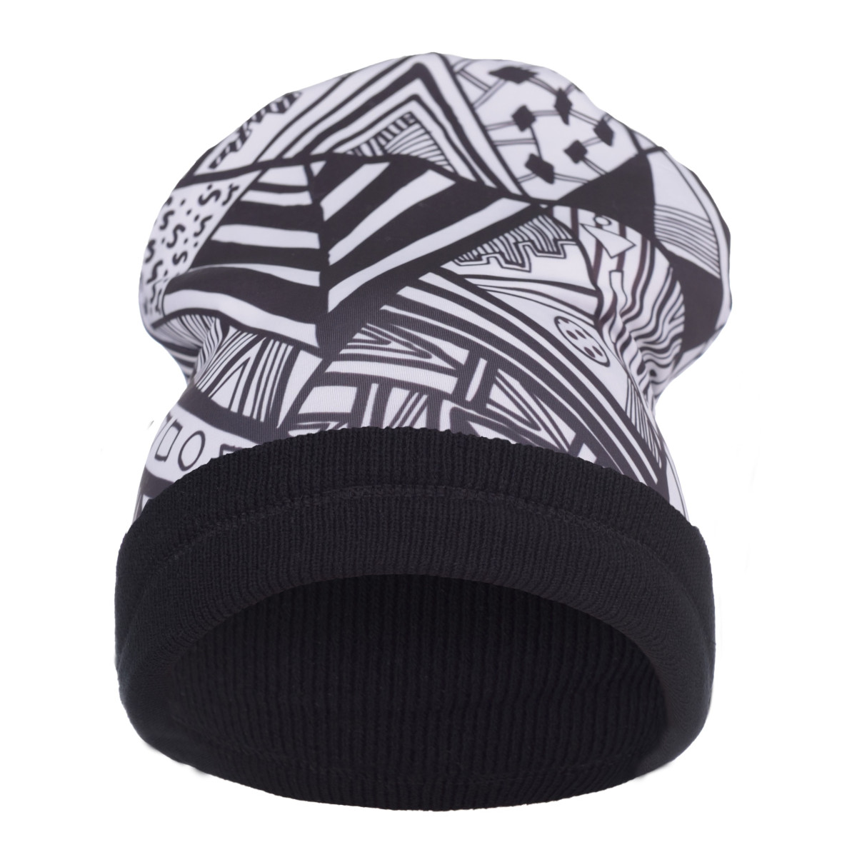 Czapka beanie fullprint EGGS PINK