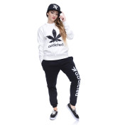 bluza oversize ADDICTED WEED  /czarna /