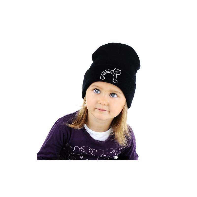 Czapka Krasnal DZIECI miau...