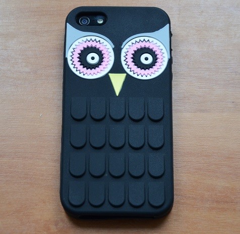 Etui iPhone 5G/5S OWL BLACK