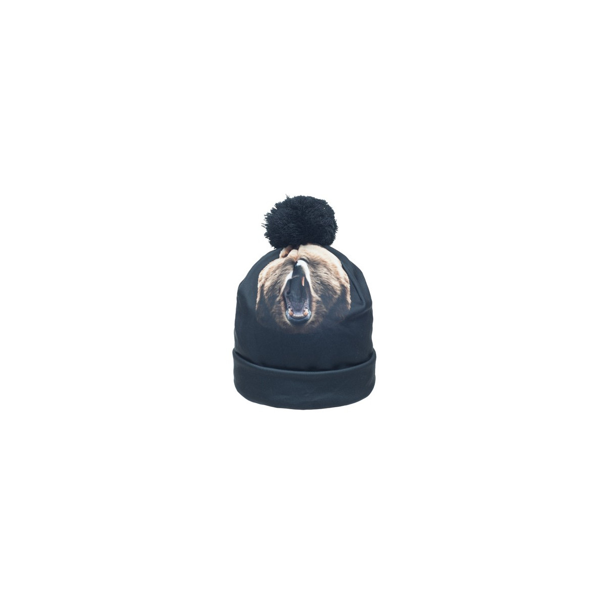 CZAPKA pompon beanie FULLPRINT3d weed