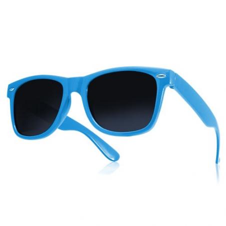okulary przeciwsłoneczne wayfarer /niebieskie/