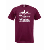 T-shirt oversize HAKUNA MATATA ANIMAL