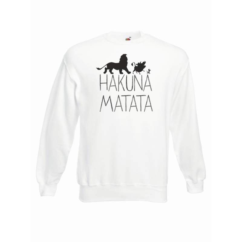 bluza oversize HAKUNA MATATA ANIMALS 2