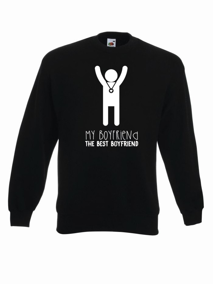 bluza oversize BEST BOYFRIEND 2 XL czarny