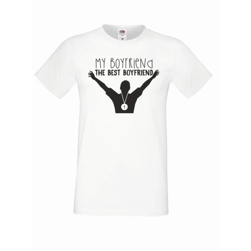 T-shirt oversize BEST BOYFRIEND