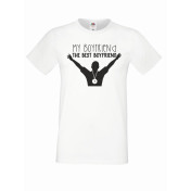 T-shirt oversize BEST BOYFRIEND