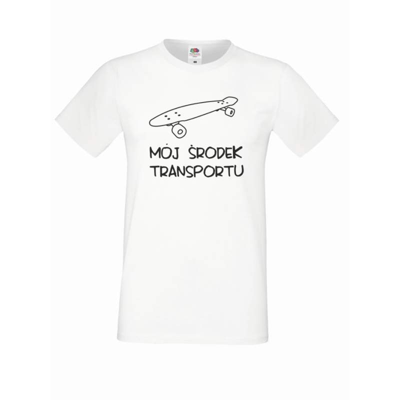 T-shirt oversize MÓJ ŚRODEK TRANSPORTU