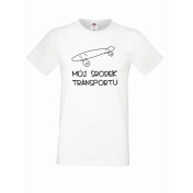 T-shirt oversize MÓJ ŚRODEK TRANSPORTU