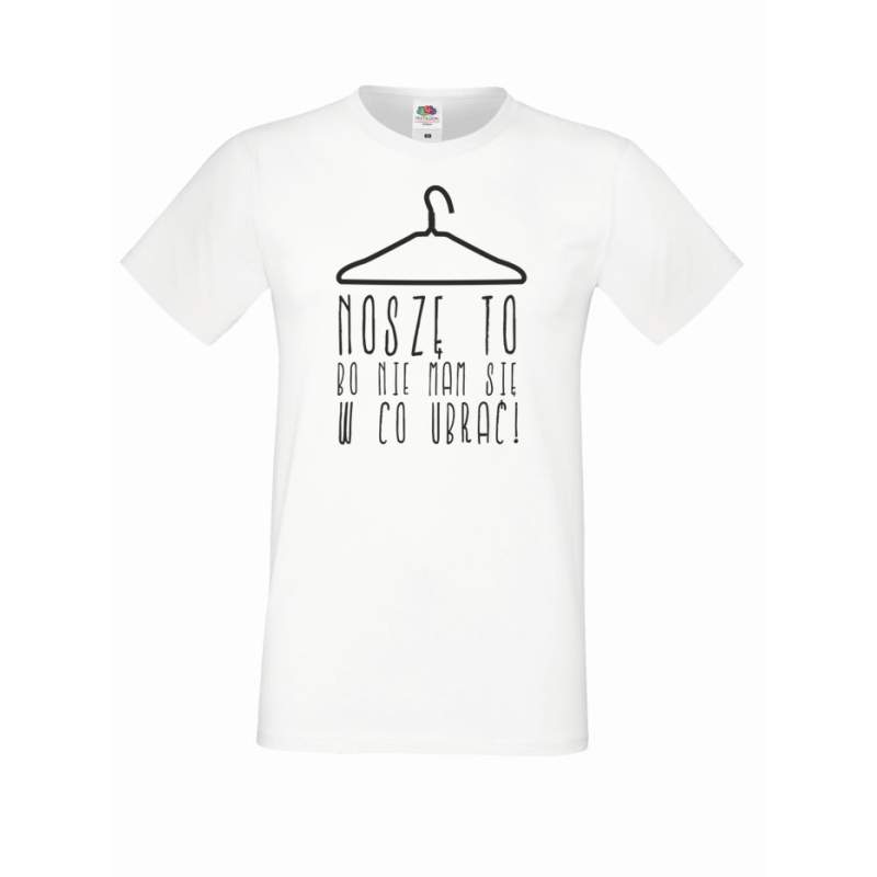 T-shirt oversize NOSZĘ TO