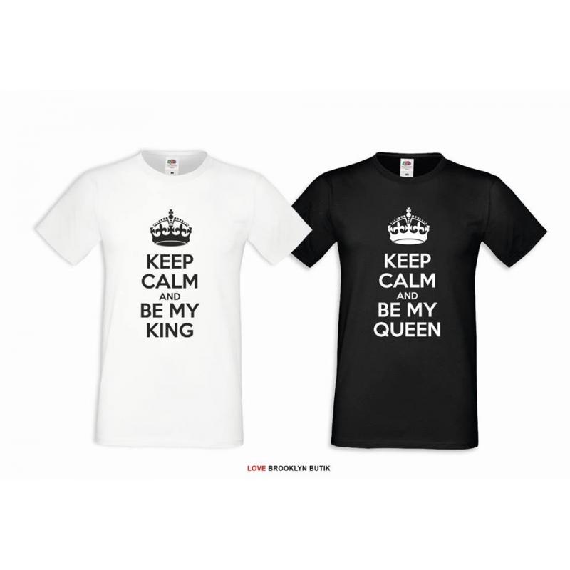 T-shirt DLA PAR 2 SZT BE MY KING & BE MY QUEEN