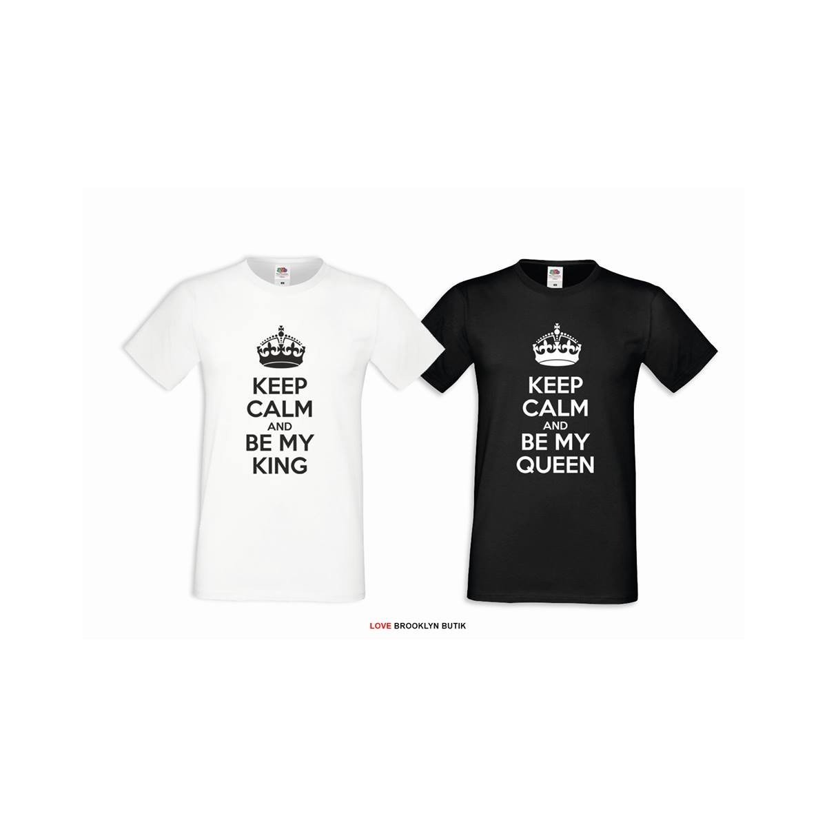T-shirt DLA PAR 2 SZT BE MY KING & BE MY QUEEN