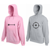 Bluza z kapturem DLA PAR 2 SZT TO JEST MOJA 1/2